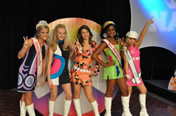  Jr.Teen State Titleholders at The National American Miss 70's Party !